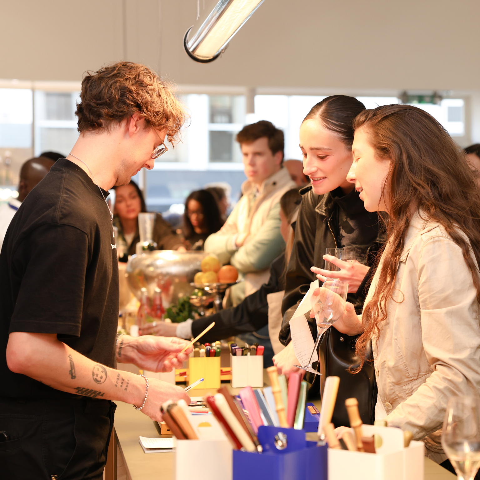 Inauguration de la boutique de Bruxelles